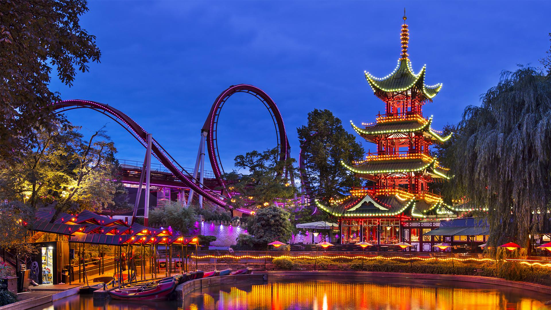 Дания Парк Тиволи